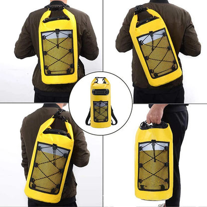 Waterproof Dry Bag Backpack PVC 10L 20L 30L 40L Kayak Trekking