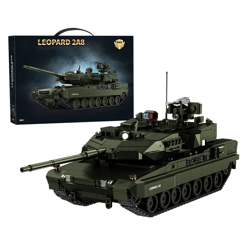 Leopard 2A8 Tank Building Blocks Set – 2300 Pcs MOC Army Model