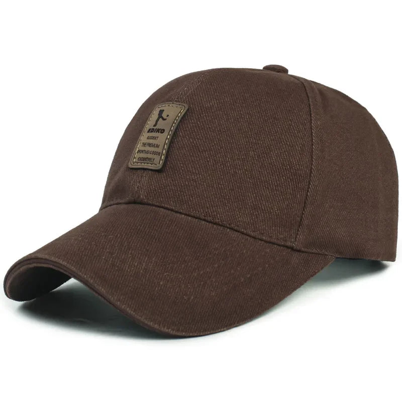 Structured Baseball Cap – Adjustable Snapback Sun Hat