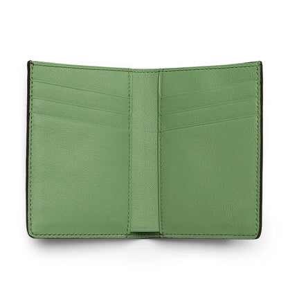Custom Monogram Luxury Leather Wallet – Crocodile Pattern RFID Blocking
