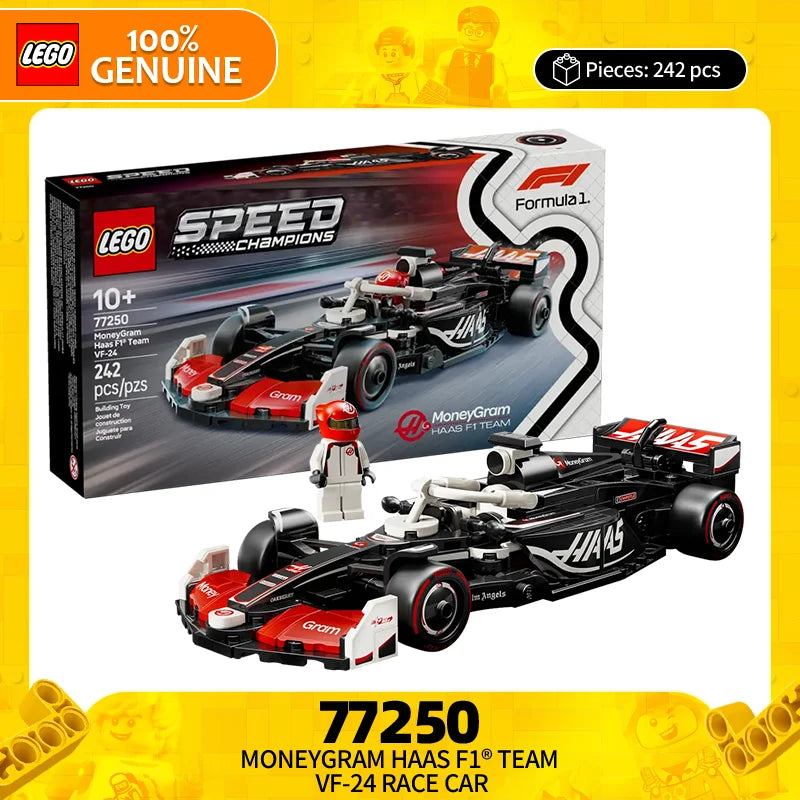 LEGO Speed Champions MoneyGram Haas F1 Team VF-24 Car 77250