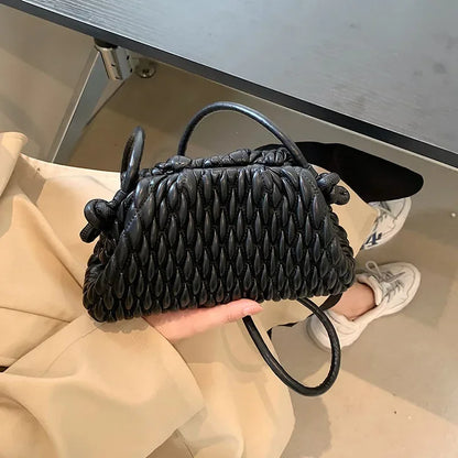 Women's Quilted Crossbody Bag – Designer Clutch Purse