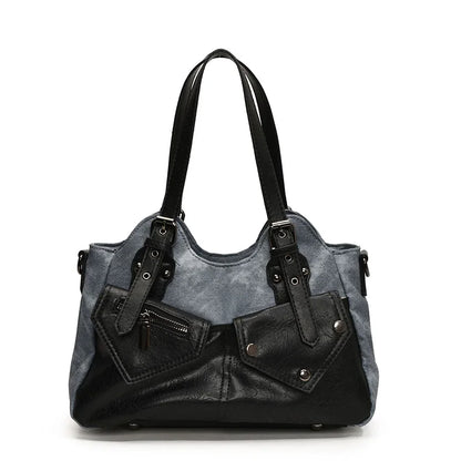 Retro Shoulder Tote Bag – Versatile Women's Handbag