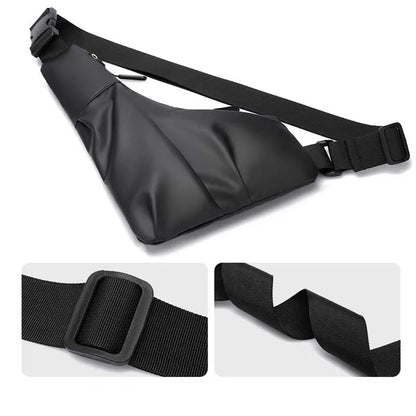 Anti-Theft Sling Bag – Men's Triangle Chest Crossbody
