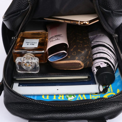 Genuine Leather Women's Backpack – Luxury Designer Style