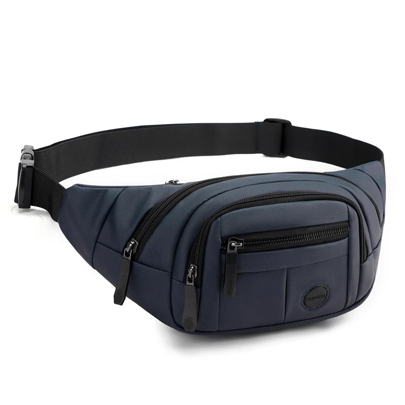 Men's Multi-Pocket Chest Bag & Waist Pack
