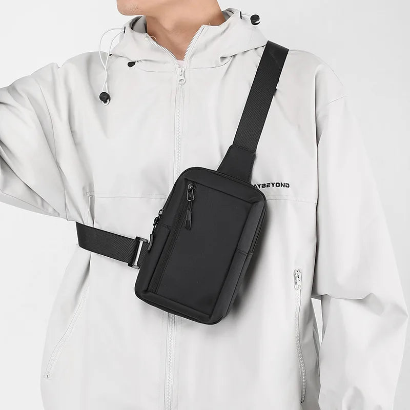 Men's Waterproof Sling Bag – Crossbody Chest Bag for Hiking & Travel