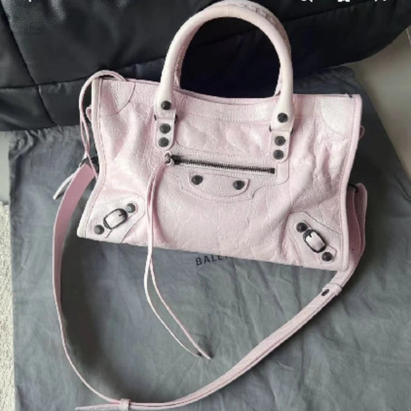 Motorcycle Crossbody Bag – Women's Luxury Leather Tote