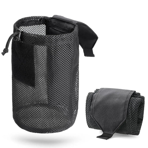 Tactical Magazine Dump Pouch – Roll-Up Mesh MOLLE Utility Bag