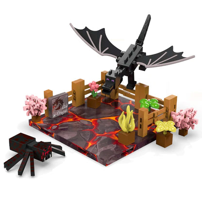 Magnetic Building Blocks STEM Toy – Zoo & Mine World Set