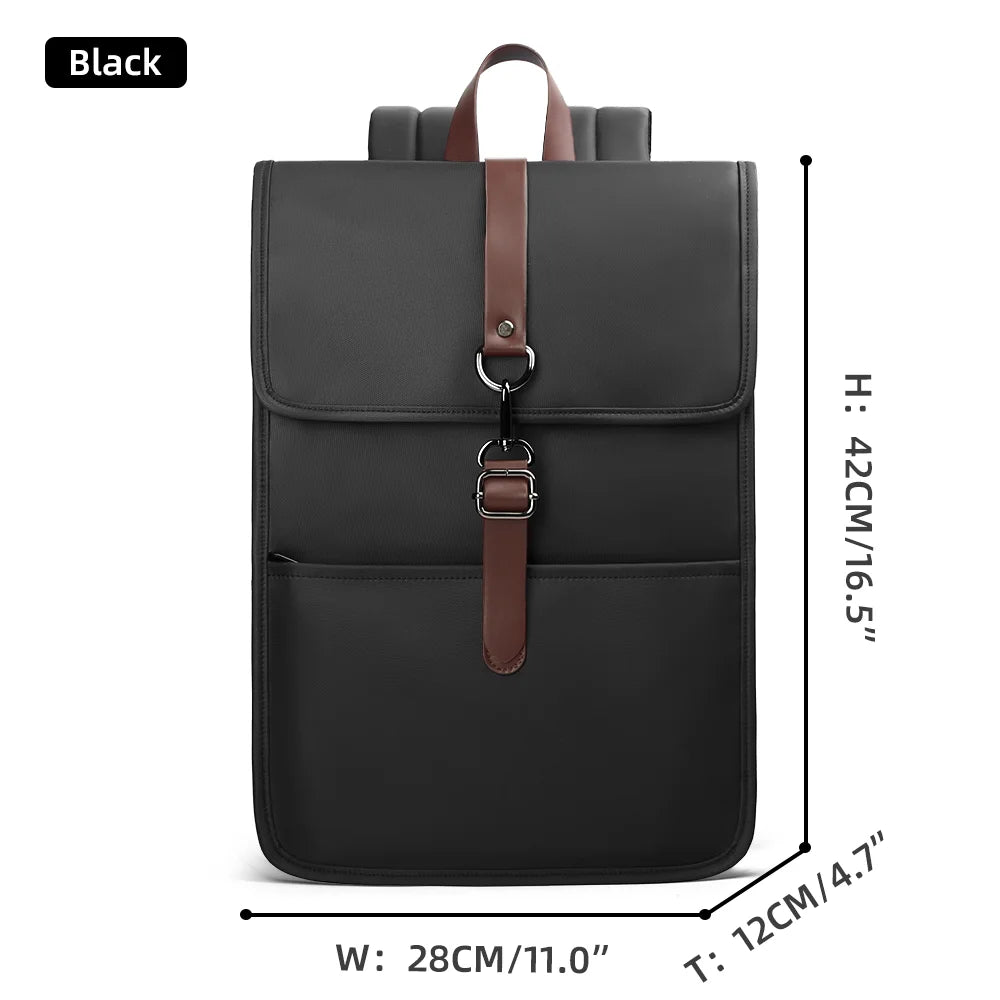 Laptop Backpack Men 15.6 Inch Waterproof USB Business Bag