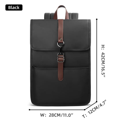 Laptop Backpack Men 15.6 Inch Waterproof USB Business Bag