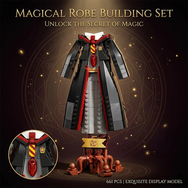Magic Robe Building Blocks Set – Wizard Cloak Display Model