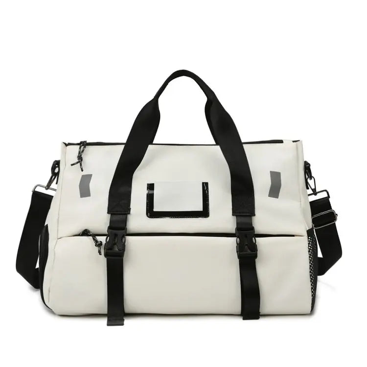 Sports Gym Duffel Bag with Independent Shoe Compartment