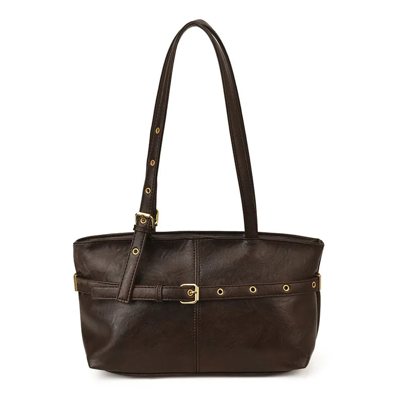 Cross-Border Large-Capacity Retro Bag Women S Autumn Winter Versatile Casual Shoulder Messenger