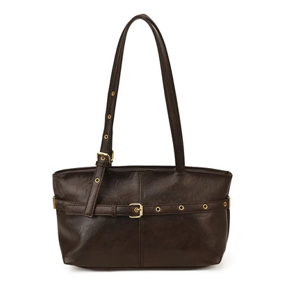 Cross-Border Large-Capacity Retro Bag Women S Autumn Winter Versatile Casual Shoulder Messenger