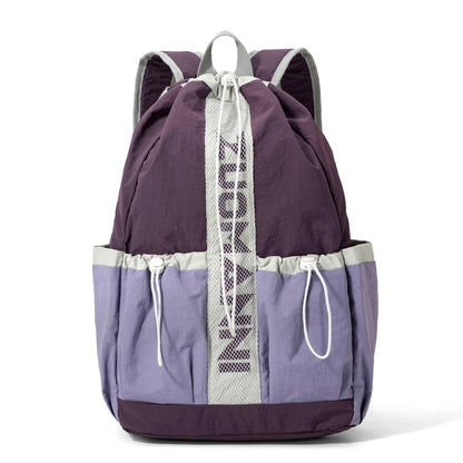 Drawstring Gym Backpack – Large Capacity Nylon Sports Sackpack