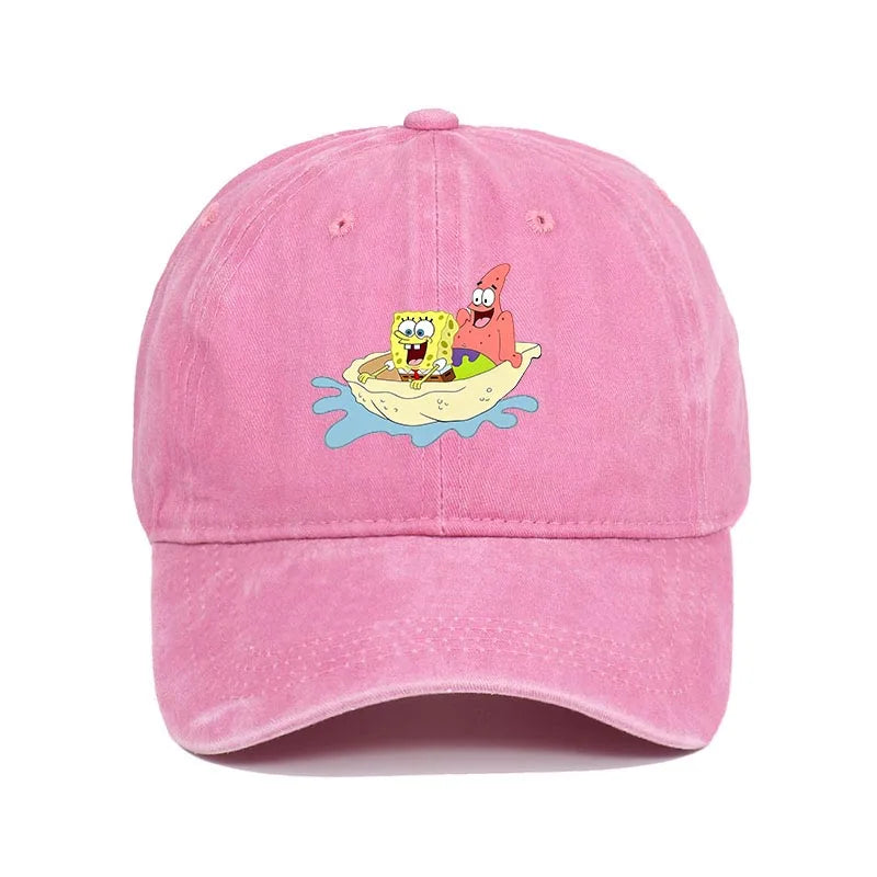 SpongeBob & Patrick Baseball Cap – Unisex Cartoon Hat