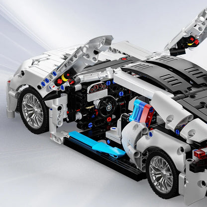 MOC Sports Coupe Building Blocks Set – 1:14 Scale, 1208 Pieces