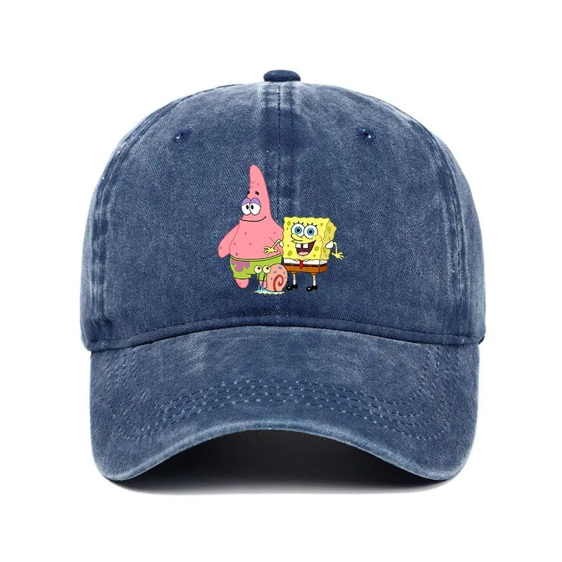 SpongeBob & Patrick Baseball Cap – Unisex Cartoon Hat