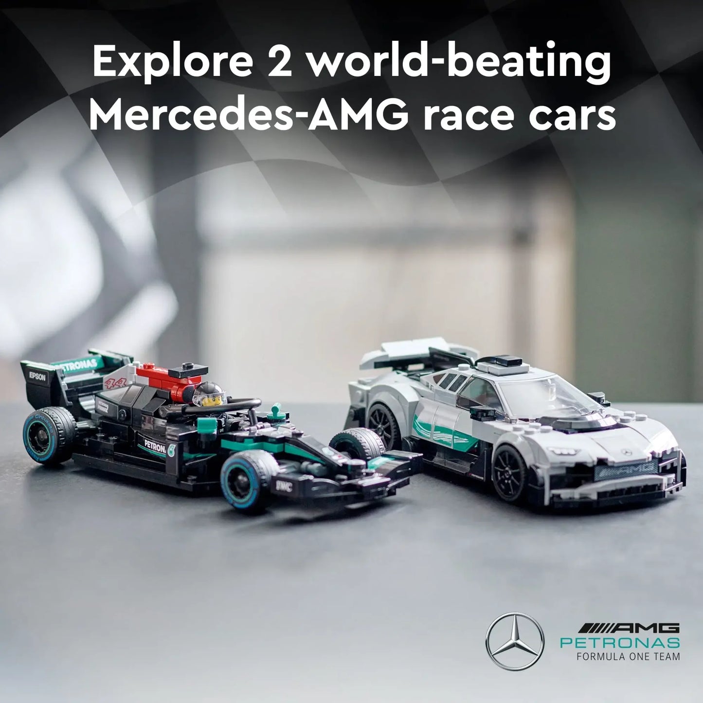 LEGO Speed Champions Mercedes-AMG F1 W12 & Project One 76909