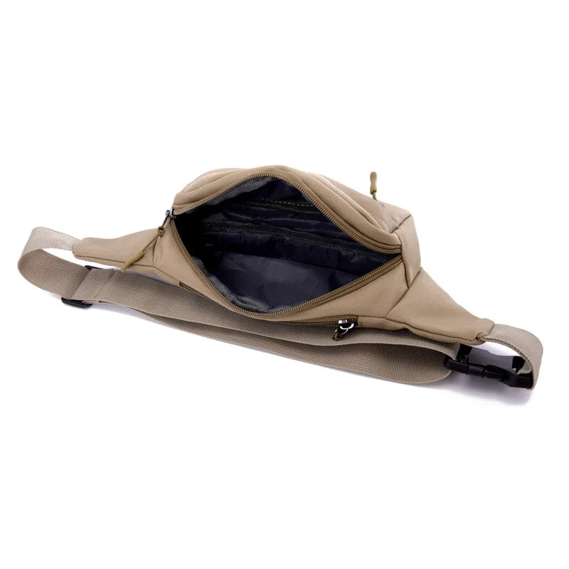 Crossbody Waist Bag – Large Capacity Sports Fanny Pack