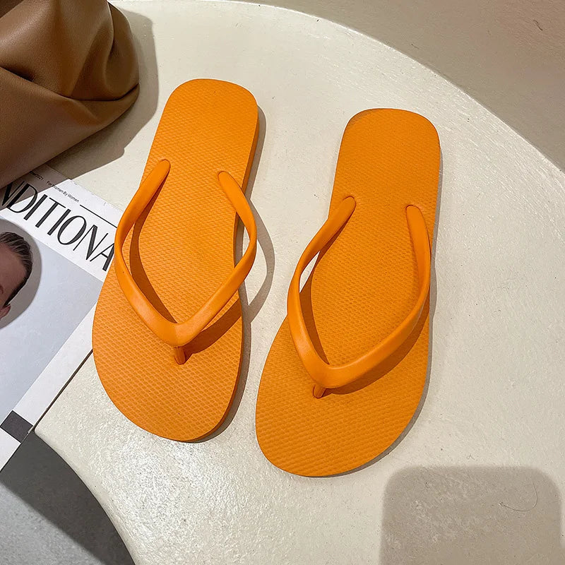 Women's Colorful Non-Slip Beach Flip Flops – Summer Sandals