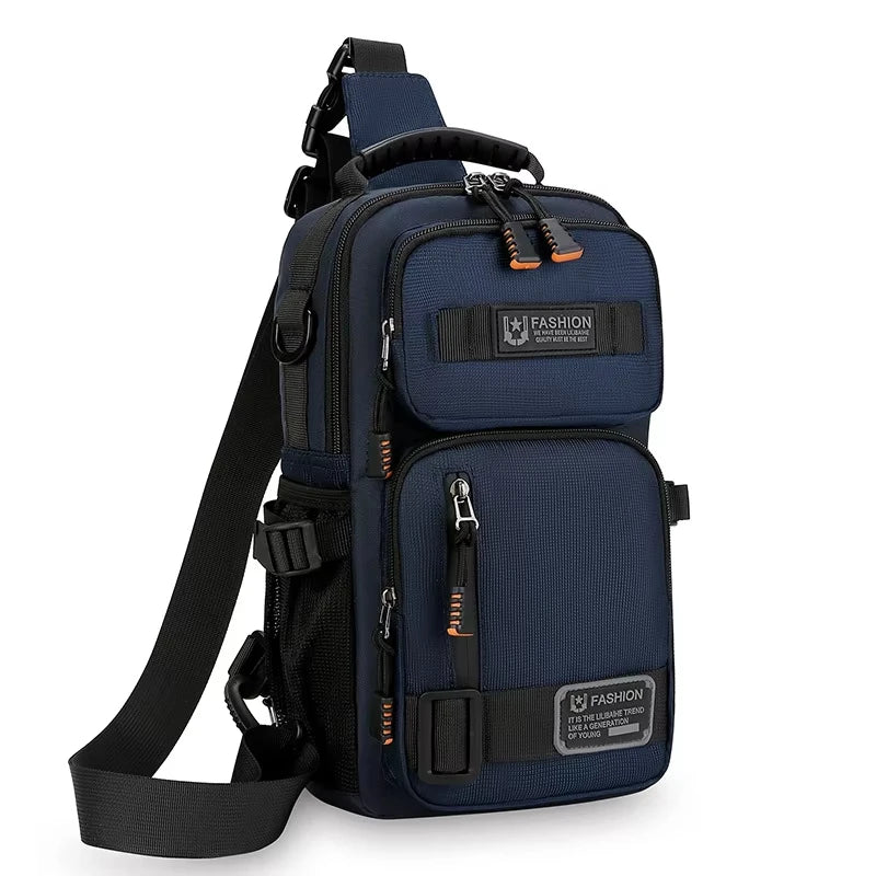 Men's Oxford Crossbody Sling Bag – Outdoor Chest Pack