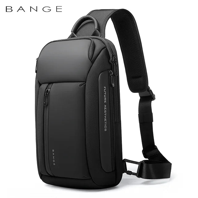 BANGE Crossbody Sling Bag – Waterproof Oxford Shoulder Pack