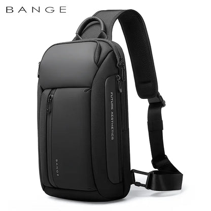 BANGE Crossbody Sling Bag – Waterproof Oxford Shoulder Pack