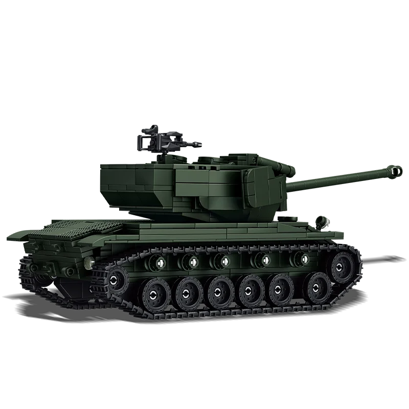 M26 Pershing Heavy Tank Building Blocks Set