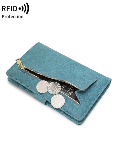 RFID Passport Wallet – Multifunctional Travel Holder with Airplane Design