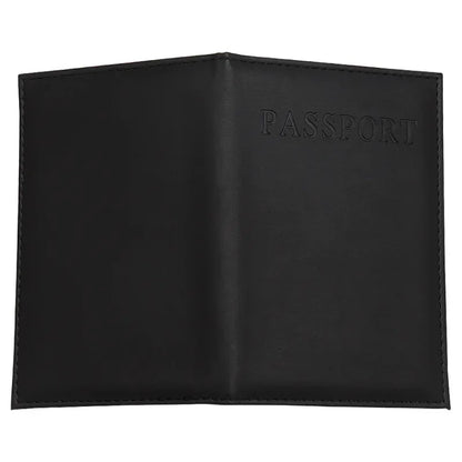 PU Leather Passport Holder – Travel Card Case Wallet
