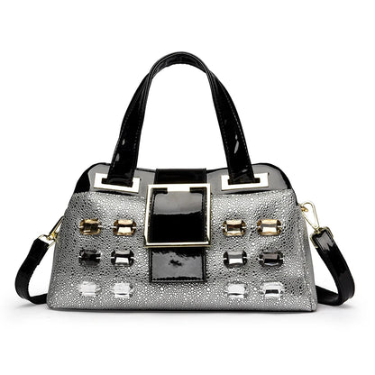 Diamond Embellished Luxury Tote Bag for Women