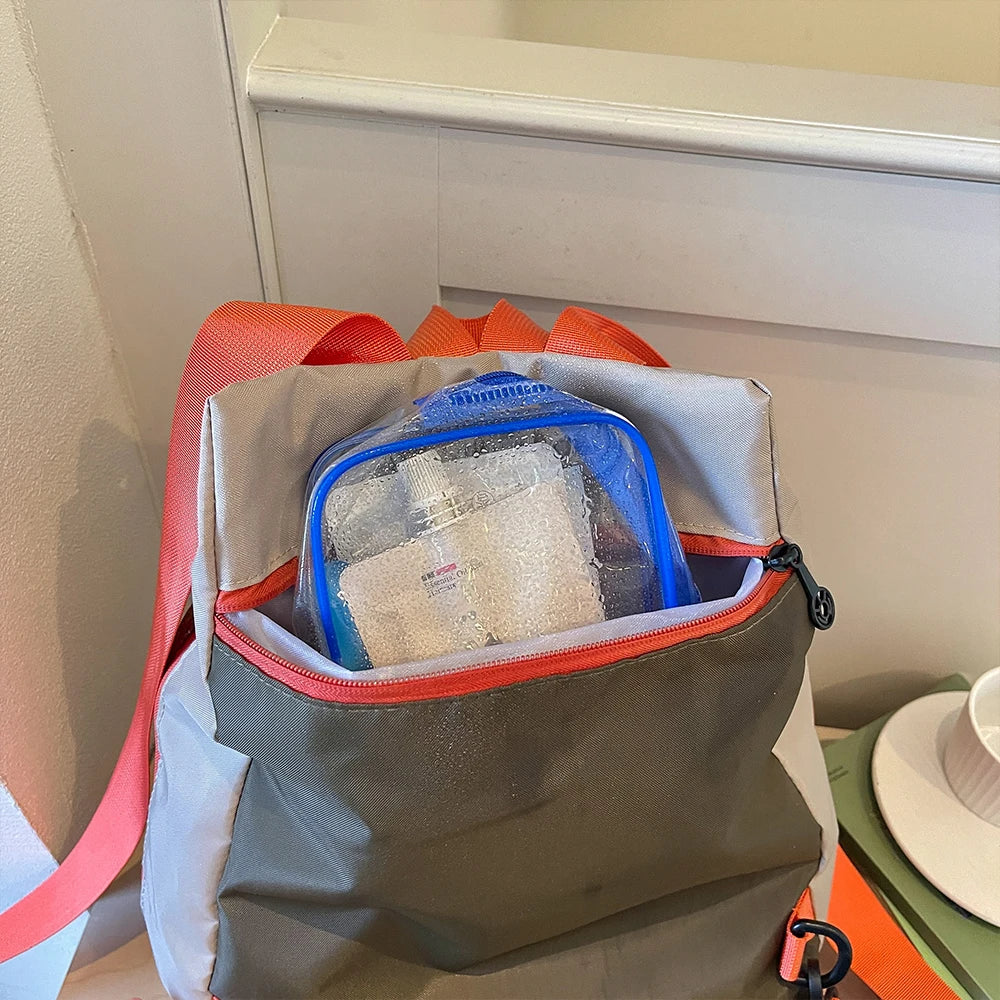 Large Capacity Gym Backpack with Shoe Compartment