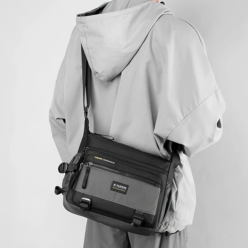 Men's Crossbody Messenger Bag Lightweight Nylon