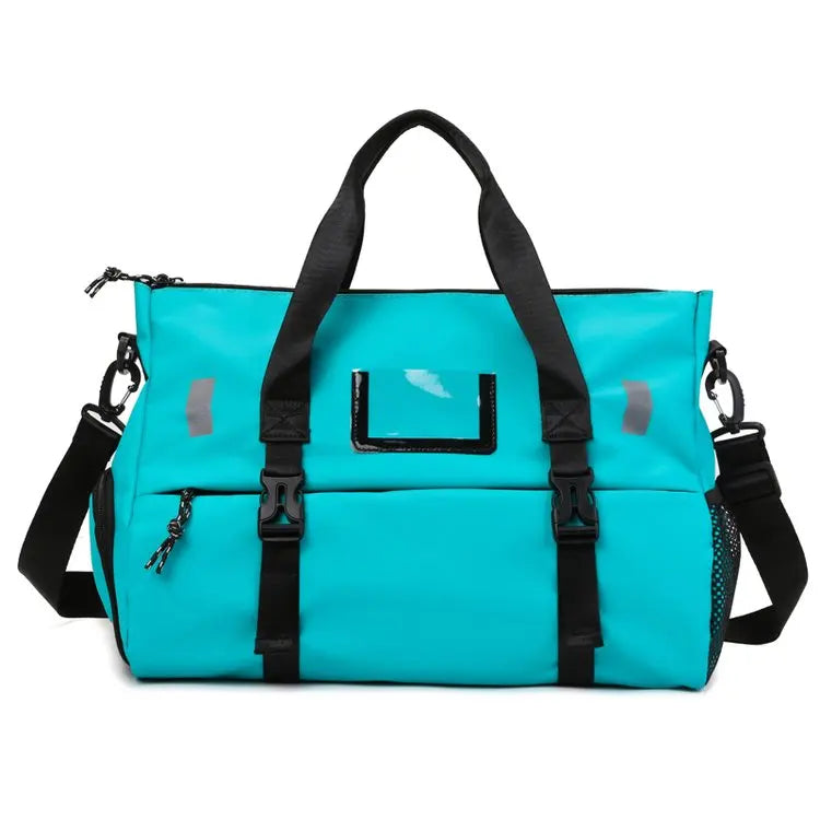 Sports Gym Duffel Bag with Independent Shoe Compartment