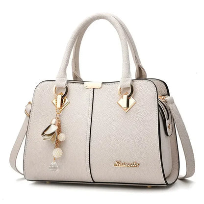 Large Capacity PU Leather Handbag Women Shoulder Crossbody Bag