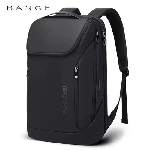 BANGE Waterproof Laptop Backpack 15.6" – USB Charging Business Briefcase