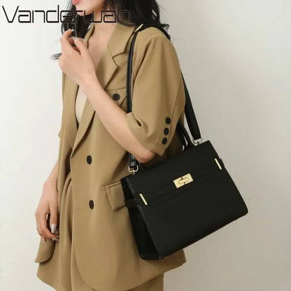 Women's Luxury Handbag Set – Shoulder, Crossbody & Coin Purse