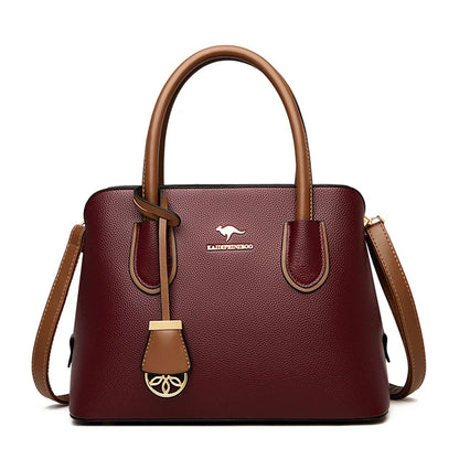 Leather Luxury Tote Bag Women Large Capacity Crossbody