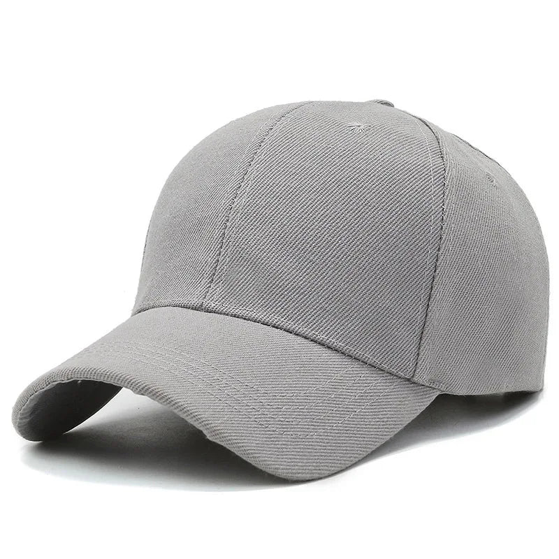 Plain Snapback Baseball Cap – Unisex Dad Hat