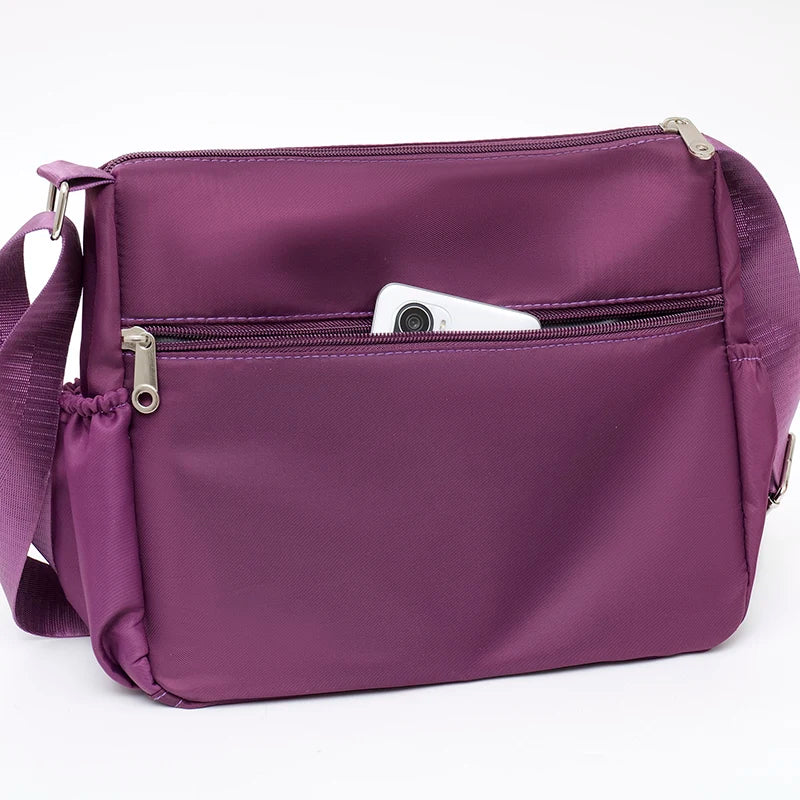 Women's Nylon Crossbody Bag – Large Capacity Shoulder Bag