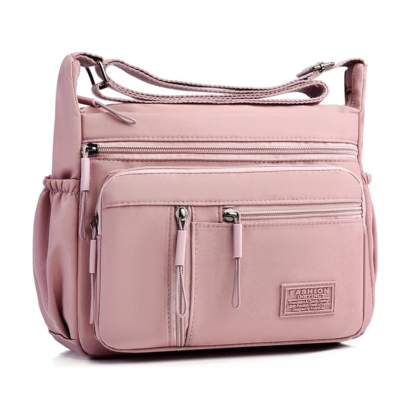 Women's Crossbody Bag – Waterproof Multi-Pocket Shoulder Bag