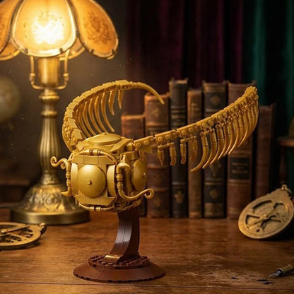 Golden Snitch MOC Building Blocks Set – Winged Orb Model