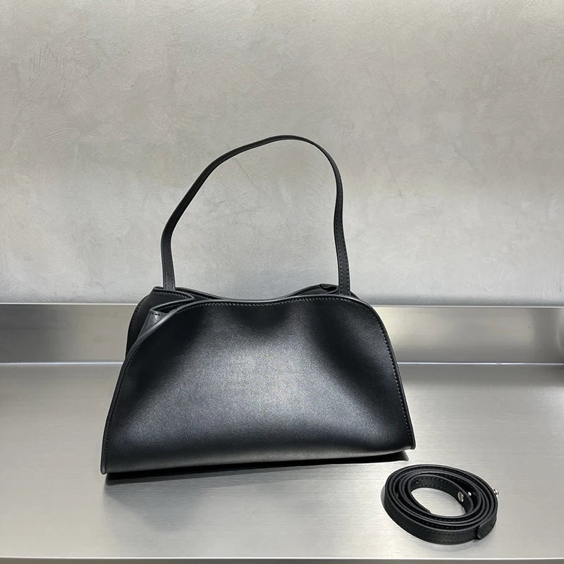 Genuine Leather Tote Bag – Luxury Top-Grain Cowhide for Women