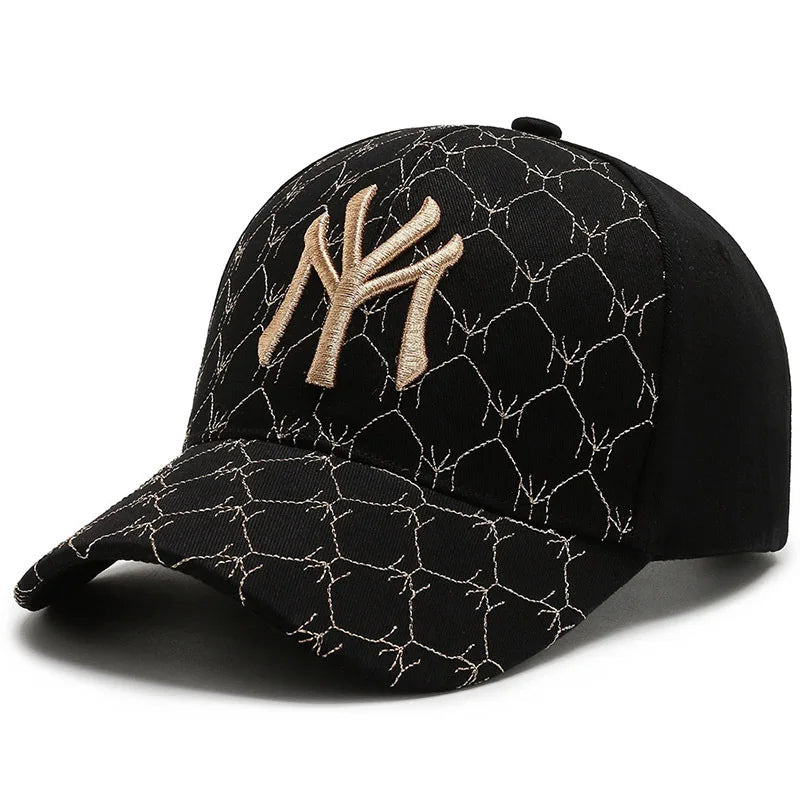 NY Embroidered Baseball Cap – Adjustable Snapback Hat