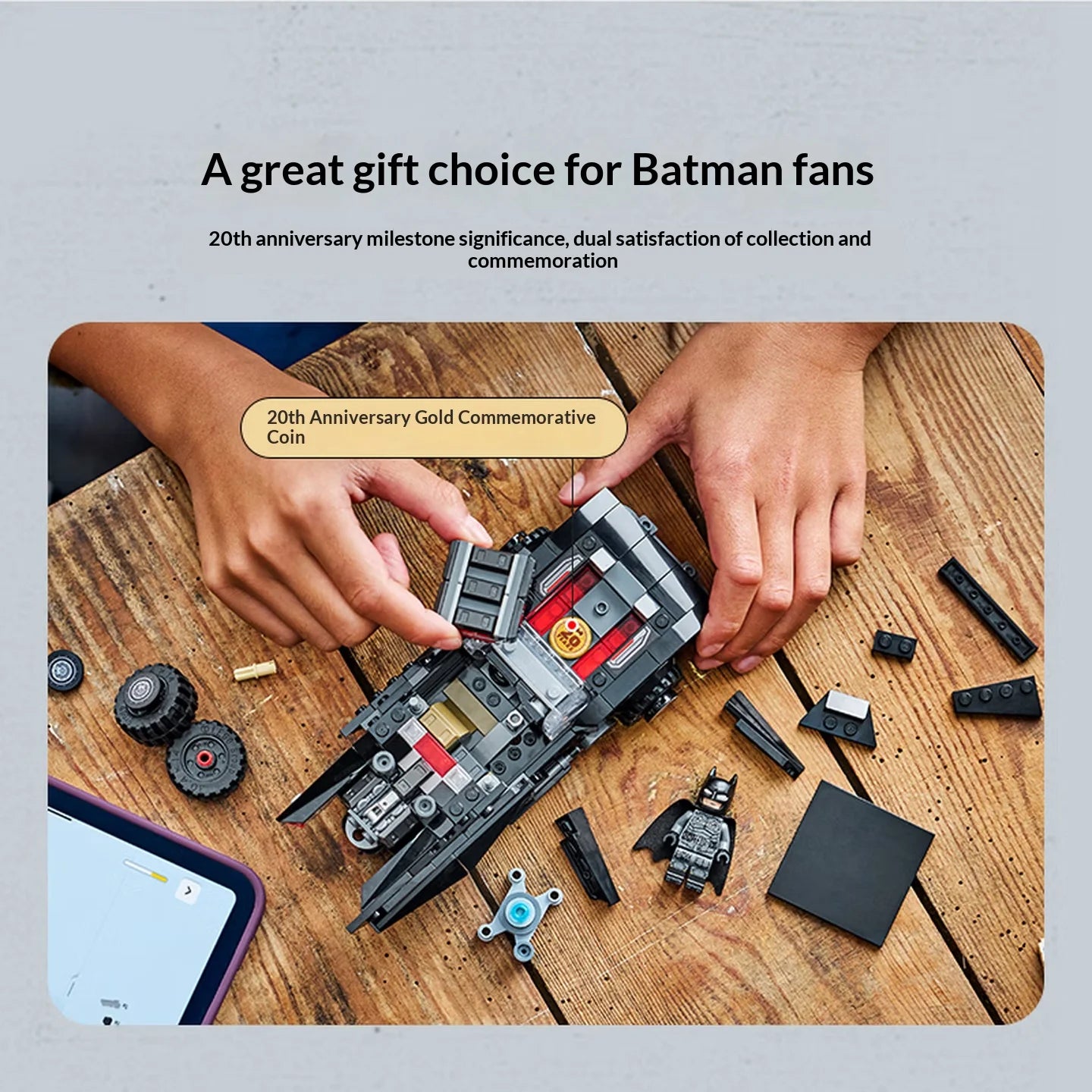 LEGO Batman Batmobile 76332 Building Set – 330 Pieces