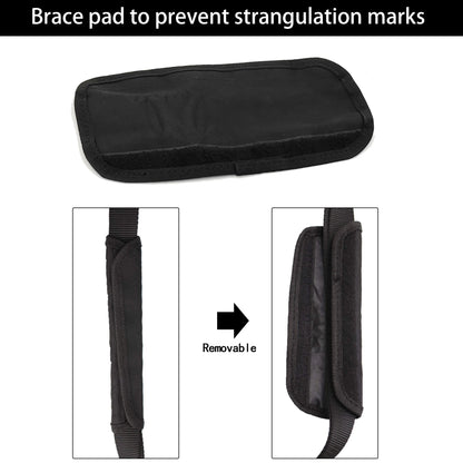 Tactical Bungee Rifle Sling with Metal Hook & Shoulder Pad