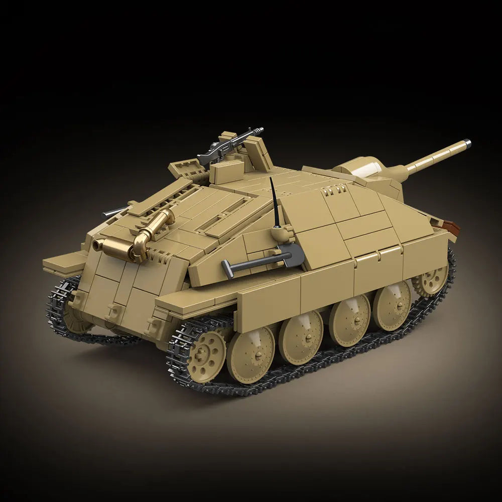 Jagdpanzer 38(t) Hetzer Tank Destroyer Building Blocks Set